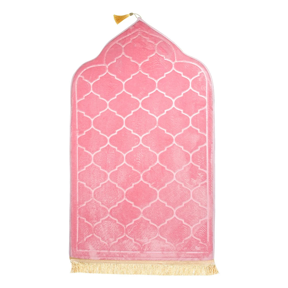 Tapis Unicolor - Rouge, bleu, rose et beige